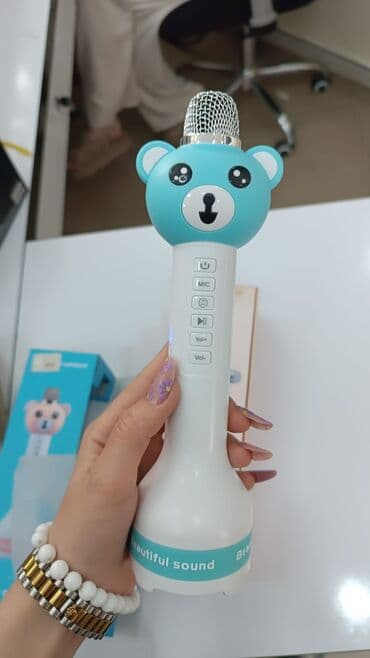 qizil baligin qiymeti: Karaoke mikrafonu.blutuzlu kalonkali, flescard gedir.qiymetler barbie — 5