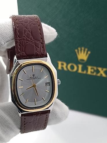 slimstone saat: Qol saatı, Rolex, rəng - Qara — 3