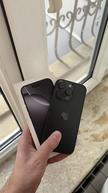 IPhone 16 Pro, 256 GB, Blue Titanium, Zəmanət, Simsiz şarj, Face ID