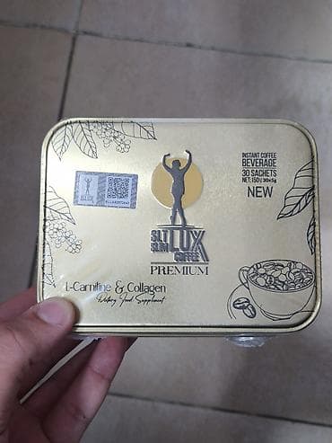 Şəxsi əşyalar: Məhsul: SLT SLIM LUX Coffee Arığlama çayı - Say: 30 ədəd saşe - — 2