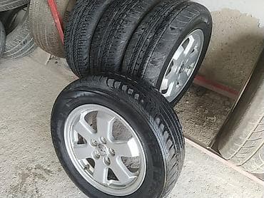4 ədəd yığılmış disk+şin komplekti əla vəziyyətdədiler pirus diskidi — 7