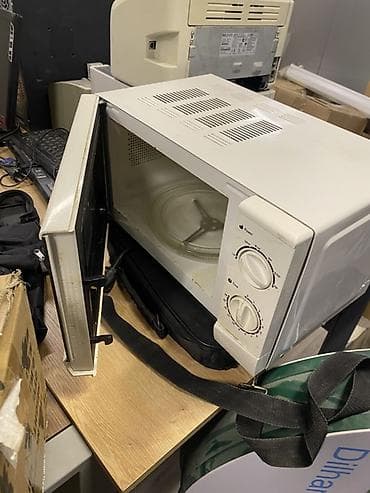 Mikrodalğalı soba Panasonic, Ayrıca dayanan, Mikrodalğalar ilə, rəng - Ağ