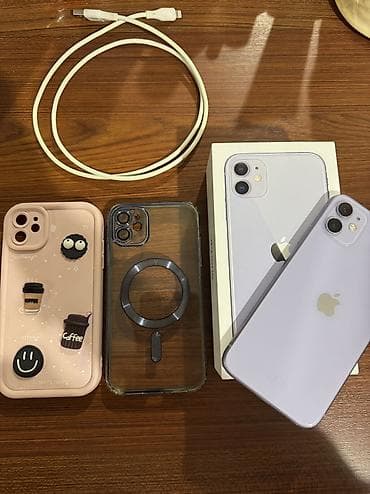 apple airpod pro: IPhone 11, 64 GB, Deep Purple, Face ID — 8
