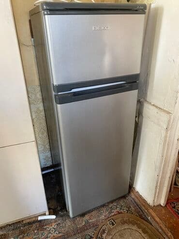 dondurma soyuducuları: İşlənmiş 2 qapılı Beko Soyuducu Satılır, rəng - Boz — 1