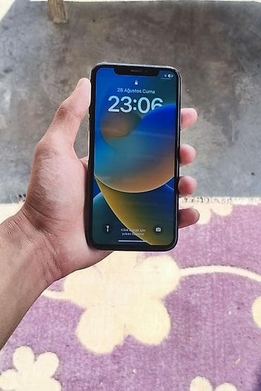 iphone 6 128: IPhone X, 64 GB, Qara, Face ID — 1