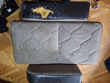 oturaca: Künc divanı – çarpayiyə çevrilən, sandıqlı model - Ölçü: təqribən iki — 2