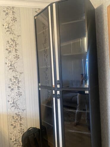 шкафчик в ванную комнату: Açılan, 4 qapılı Düz dolab, Bufet — 1