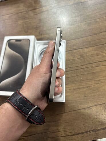 15 pro max 512 qiymeti: IPhone 15 Pro Max, 256 GB, Natural Titanium, Zəmanət — 2