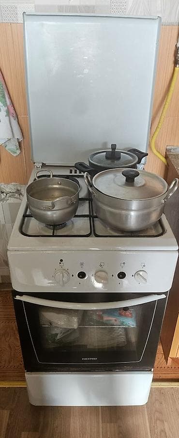 Qaz sobası Ayrıca dayanan, 4 gözlü