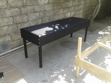 masaj stol: Masaj stolu teze mohkem yumusaq ve her reng kojalardan bu cur duzz — 2