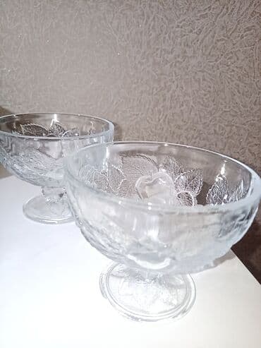 dondurma qablari: Iki ədəd dondurma, puding, desert qabı .Türkiyə istehsalı — 2