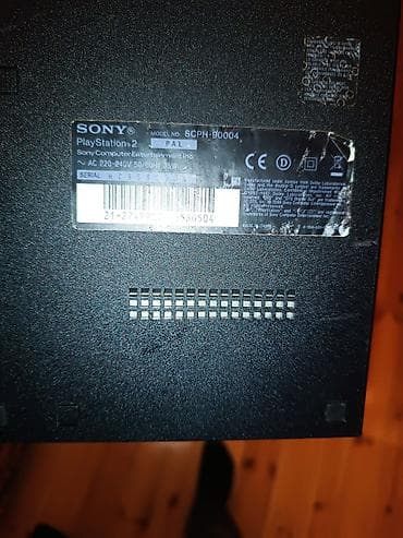 PS2 & PS1 (Sony PlayStation 2 & 1): Ps 2 slim modelidir. Problemi yoxdur. Üzərində Pes 2013 veriləcək — 6