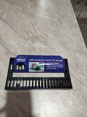 maqintafon kaset: MESAN Multi Functional Combi CD Storage – CD/DVD üçün saxlama stendi — 3
