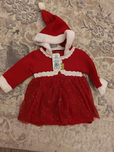 Манежи: Костюм Деда Мороза, 9 - 12 мес., Новый at lalafo.az — 3 Манежи: Костюм Деда Мороза, 9 - 12 мес., Новый — 3