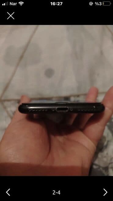 telefon iphone 12: IPhone 7, Qara, Barmaq izi — 4