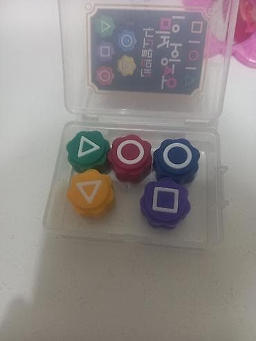 PlayStation üslublu rəngarəng analoq çubuq başlıqları (joystick thumb