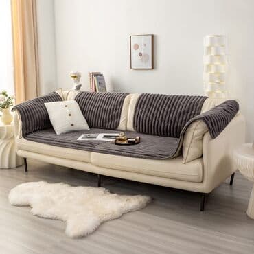 Seplər: Divan üçün Yeni rəng - Boz Yataq örtüyü, Ödənişli çatdırılma — 1