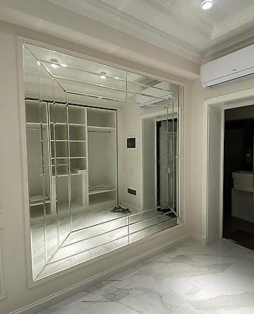 berber güzgüsü: Güzgü Divar üçün, Dairə, Dekorativ, Arxa işıqlı — 9