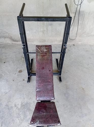 Çoxfunksiyalı güc skamyası və ştanq dayağı - Material: qalın profilli — 3
