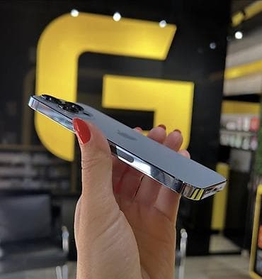 iphone 1q: IPhone 13 Pro, 128 GB, Sierra Blue, Zəmanət, Simsiz şarj, Face ID — 3