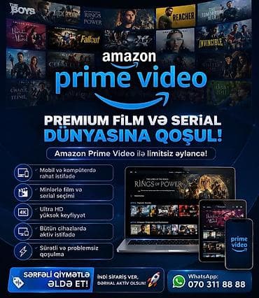 парк развлечений: Rəqəmsal abonelik xidmətləri paketi – Netflix Premium, Spotify — 5