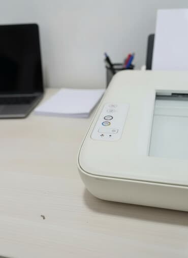 print: HP DeskJet 2130 (K7N77C) Rəngli çoxfunksiyalı printeri ev şəraitində — 1