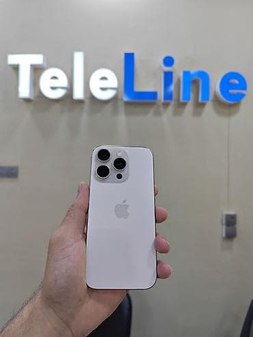 apple watch 1: IPhone 16 Pro, 128 GB, Desert Titanium, Zəmanət, Simsiz şarj, Face ID — 1
