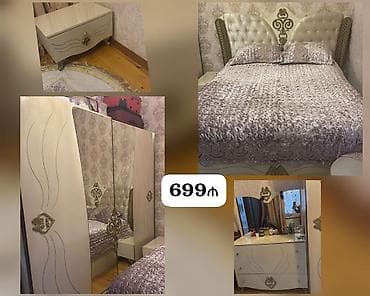 *699₼ YATAQ mebeli :-TƏCİLİ SATILIR*‼️ Baza var yeni alınıb boyukdu — 1