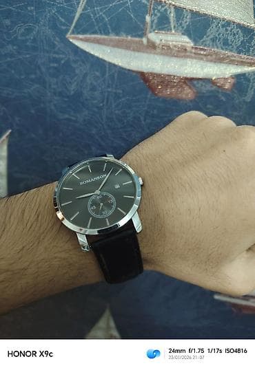 ipod saat: İşlənmiş, Qol saatı, Romanson, rəng - Qara — 5