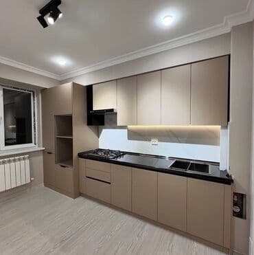 шкаф для стиральной машины: Кухонный гарнитур на заказ, Самозакрывающие петли, МДФ, Нет кредита, Бесплатная доставка — 4