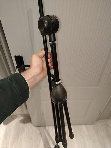 tar aləti: SHURE mikrofon üçün dayaq (boom/stand) - Brend: Shure (orijinal — 1
