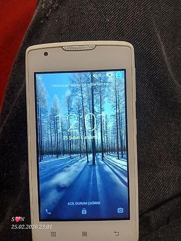 Lenovo A390, rəng - Ağ, Sensor