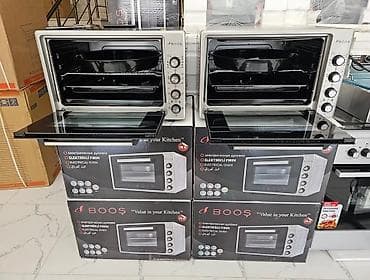 soba: Duxovka Bosch, Elektrik, rəng - Boz, Ayrıca dayanan, Yeni — 3