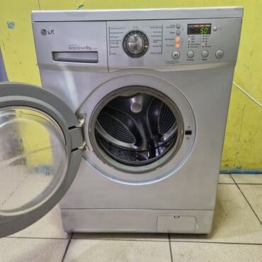 işlənmiş printer: Paltaryuyan maşın LG, 6 kq, İşlənmiş, Avtomat, Qurutma var, Kredit yoxdur, Pulsuz çatdırılma — 2