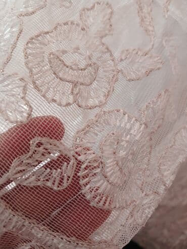 vinil divar kağızları: Tül pərdə eni ;3 metr, uzunu 2,85 sm.Hazırdır.Zakaz tikdirmişəm — 4