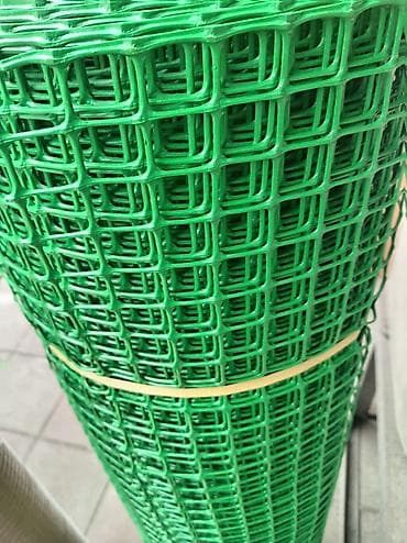 Plastik tor örgü (yaşıl) – rulon halında - Material: yüksək sıxlıqlı — 1