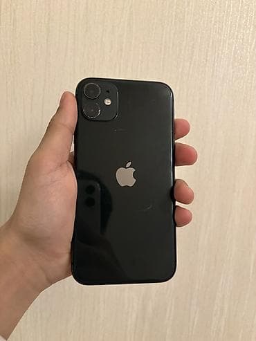 IPhone 11, 64 GB, Qara, Face ID