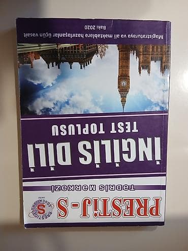 Məhsul: İngilis Dili – Test Toplusu (Prestij-S Tədris Mərkəzi nəşri) at lalafo.az Məhsul: İngilis Dili – Test Toplusu (Prestij-S Tədris Mərkəzi nəşri)