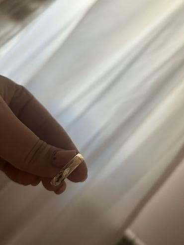 eqiq uzuk: Alyans, Üzük, Sarı qızıl, Qaşsız — 1