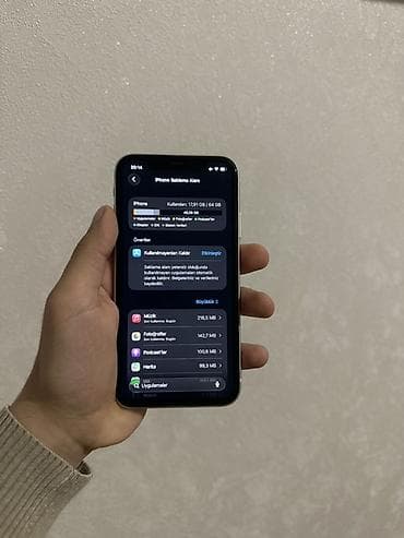 samsung 104 ekran: IPhone 11, 64 GB, Ağ, Face ID — 3
