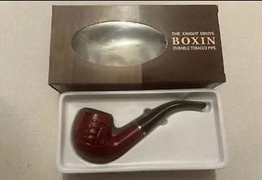 halqa sirgalar: Məhsul: BOXIN tütün borusu (The Knight Enjoys – Durable Tobacco Pipe) — 2