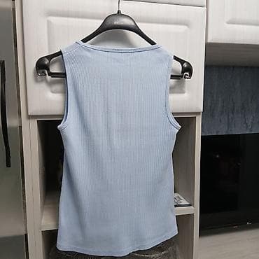 Личные вещи: FB Sister qadın maykası/top - Rəng: açıq mavi (baby blue) - Model — 3