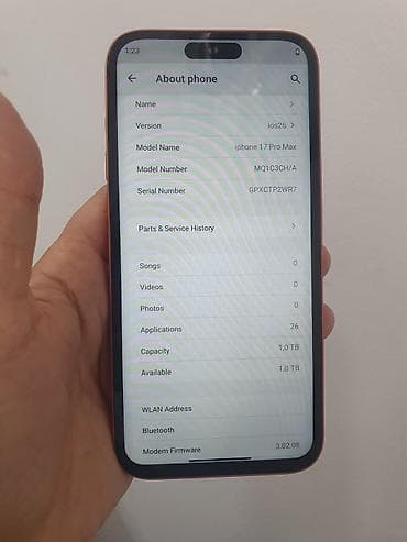 IPhone 17 Pro Max, 1 TB, Desert Titanium, Zəmanət, Barmaq izi, Simsiz şarj — 4