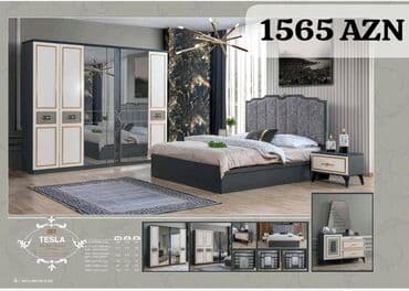 işlenmiş termolar: İkinəfərlik çarpayı, Dolab, Termo, 2 tumba, Azərbaycan, Yeni — 26