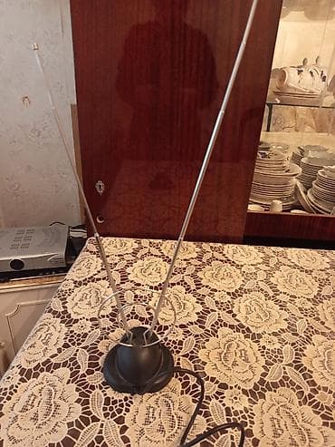 televizor 32: Masaüstü TV antenası (otaqdaxili) - İki teleskopik çubuq və dairəvi — 5