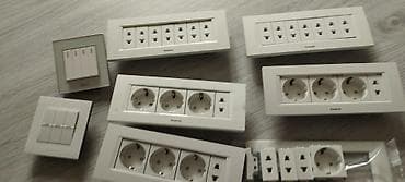 Qapılar və aksessuarlar: Panasonic və Schneider Electric modul tipli elektrik aksesuarları — 4