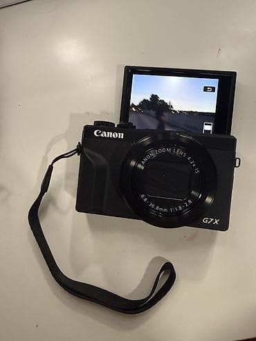 canon 77d: Canon G7X III 2500 AZN-ə alınıb — 1600 AZN-ə satılır. 64 GB yaddaş — 4