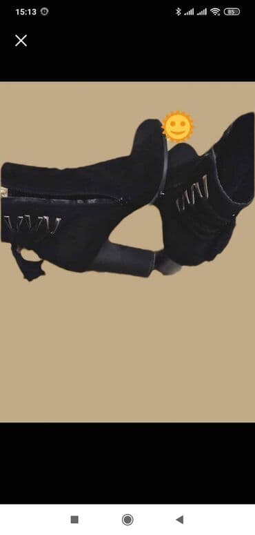 vrebvret_bot: Ölçü: 40, rəng - Qara, Yeni — 2