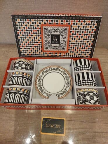 cex fara: Çay dəsti, Farfor, 6 nəfərlik — 5