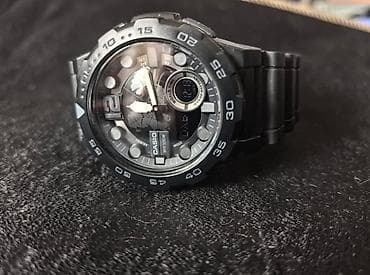 Ювелирные изделия: Б/у, Наручные часы, Casio, цвет - Черный — 3